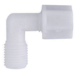 Уголок 1/4" трубка - 3/8" НР JС