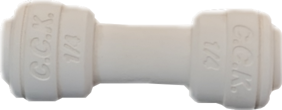 Соединитель 1/4" трубка - 1/4" трубка JG