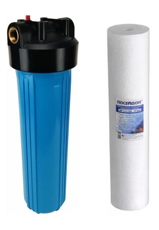 Фильтр механической очистки ВВ20 в комплекте с картриджем 20 мкм