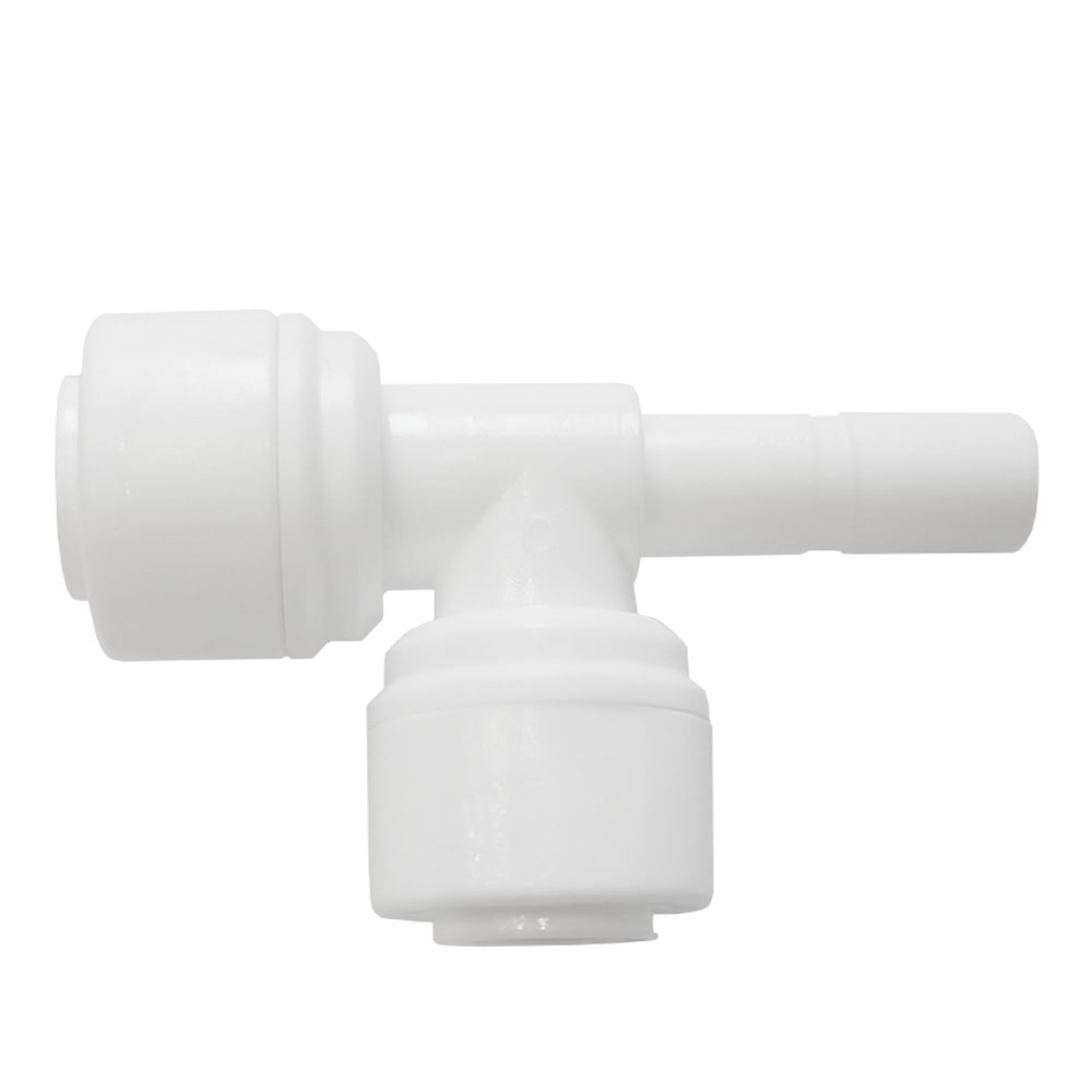 Тройник 1/4 тр. - 1/4 тр. - гладкий штуцер JG