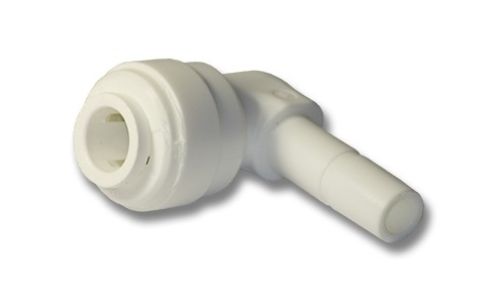 Уголок 1/4" трубка - 1/4" гладкий штуцер JG