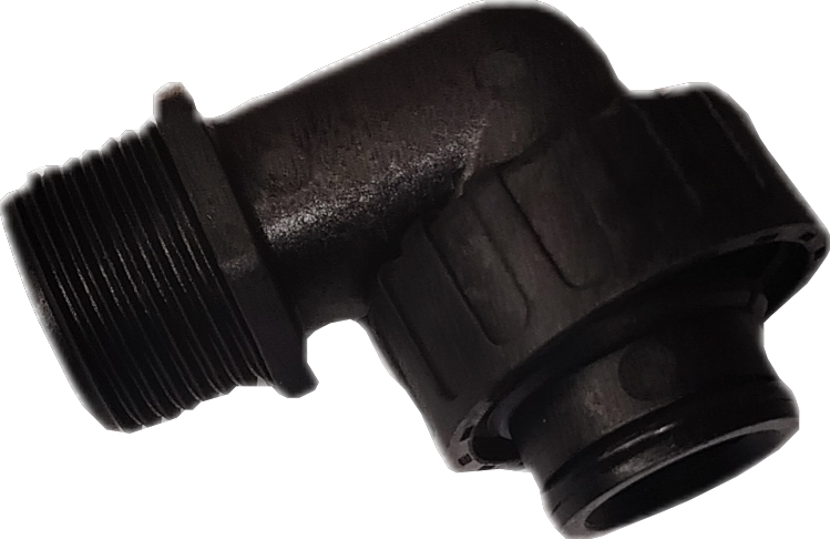 Фитинг угловой 1" BSPT для Fobrite